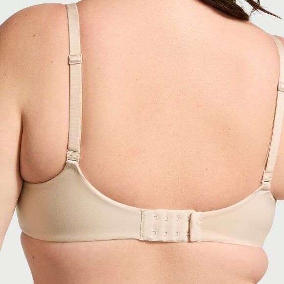 Victorias Secret Like New 34B Y2K Vintage Unlined Full Cups Underwire Tan - Picture 2 of 12